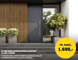 XL-BYG By veno nordic outdoor design facadepanel 24x600x2400 mm tilbud