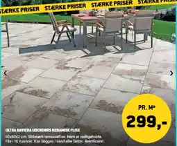 XL-BYG Ultra Baviera udendørs keramisk flise tilbud