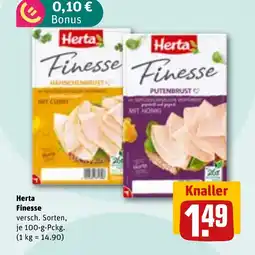 REWE DE Herta Finesse tilbud