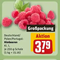 REWE DE Himbeeren tilbud