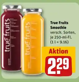 REWE DE True Fruits Smoothie tilbud