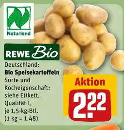 REWE DE Bio Speisekartoffeln tilbud
