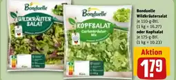 REWE DE Bonduelle Wildkräutersalat oder Kopfsalat tilbud