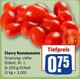 REWE DE Cherry Romatomaten tilbud