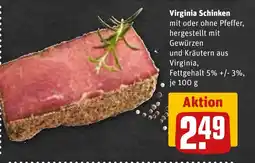 REWE DE Virginia Schinken tilbud