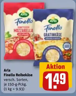 REWE DE Arla Finello Reibekäse tilbud