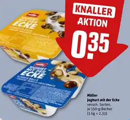 REWE DE Müller Joghurt mit der Ecke tilbud
