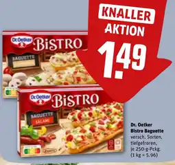 REWE DE Dr. Oetker Bistro Baguette tilbud