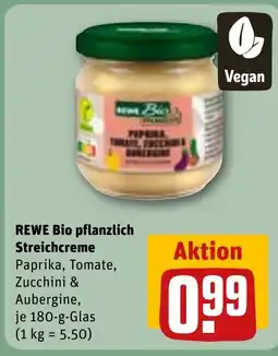 REWE DE REWE Bio pflanzlich Streichcreme tilbud