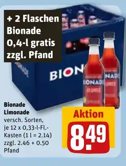REWE DE Bionade Limonade tilbud
