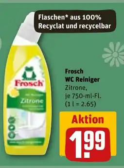 REWE DE Frosch WC Reiniger tilbud
