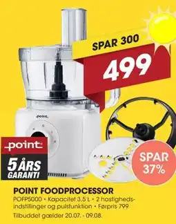 Punkt1 POINT FOODPROCESSOR tilbud