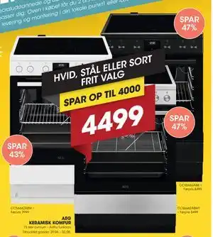 Punkt1 AEG KERAMISK KOMFUR tilbud