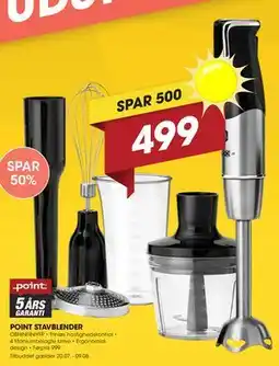Punkt1 POINT STAVBLENDER tilbud