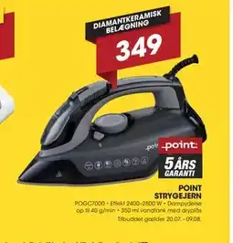 Punkt1 POINT STRYGEJERN tilbud
