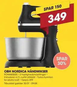 Punkt1 OBH NORDICA HÅNDMIKSER tilbud