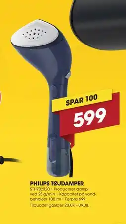 Punkt1 PHILIPS TØJDAMPER tilbud