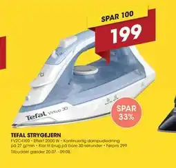 Punkt1 TEFAL STRYGEJERN tilbud