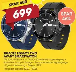 Punkt1 TRIACLE LEGACY TWO AVANT SMARTWATCH tilbud