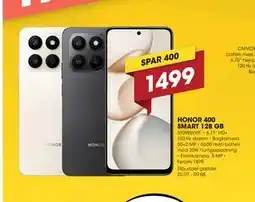 Punkt1 HONOR 400 SMART 128 GB tilbud