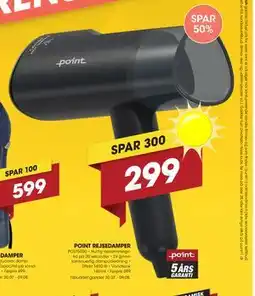 Punkt1 POINT REJSEDAMPER tilbud