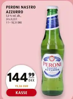 Scandinavian Park PERONI NASTRO AZZURRO tilbud