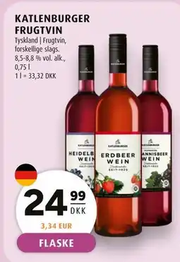 Scandinavian Park KATLENBURGER FRUGTVIN tilbud