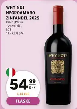 Scandinavian Park WHY NOT NEGROAMARO ZINFANDEL 2025 tilbud