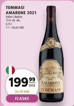Scandinavian Park TOMMASI AMARONE 2021 tilbud