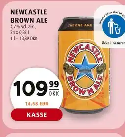 Scandinavian Park NEWCASTLE BROWN ALE tilbud