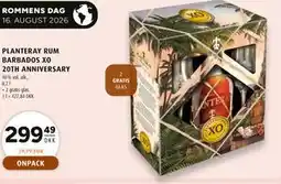 Scandinavian Park PLANTERAY RUM BARBADOS XO 20TH ANNIVERSARY tilbud
