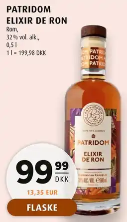 Scandinavian Park PATRIDOM ELIXIR DE RON tilbud