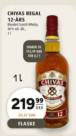 Scandinavian Park CHIVAS REGAL 12-ÅRS tilbud