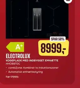 Skousen ELECTROLUX KOGEPLADE MED INDBYGGET EMHÆTTE HHOB8T0C tilbud