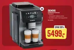 Skousen SIEMENS ESPRESSOMASKINE TP603E07 tilbud