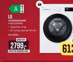 Skousen LG VASKEMASKINE F4A1009NWK tilbud
