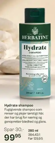 Hydrate shampoo