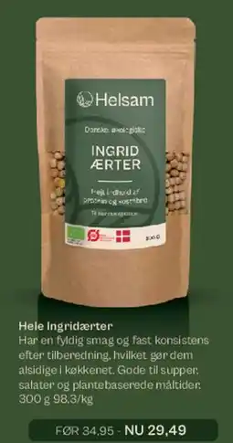 Helsam Ingrid ærter tilbud