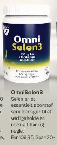 Helsam OmniSelen3 tilbud