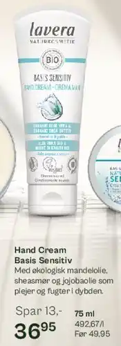 Helsam Hand Cream Basis Sensitive tilbud