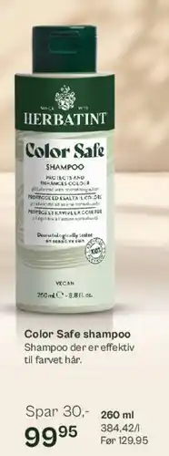 Helsam Color Safe shampoo tilbud