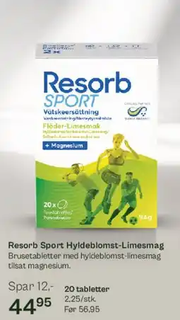 Helsam Resorb Sport Hyldeblomst-Limesmag tilbud