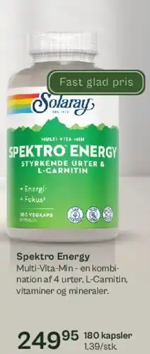Helsam Spektro Energy tilbud