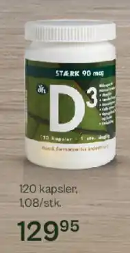 Helsam Vitamin D3 tilbud