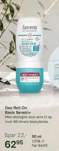 Helsam Deo Roll-On Basis Sensitive tilbud
