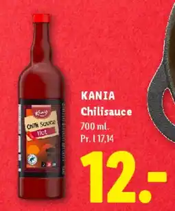 Lidl KANIA Chilisaus / Chilisauce tilbud