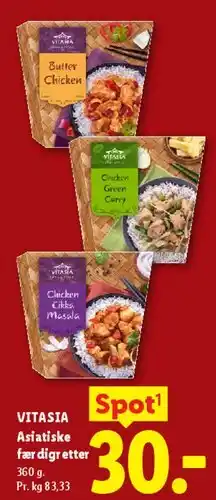 Lidl Asiatiske færdigretter tilbud