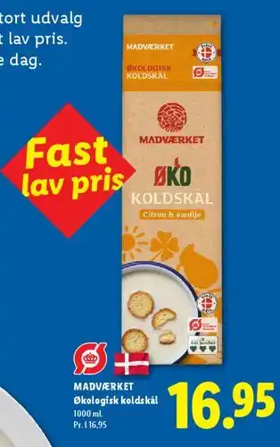 Lidl Økologisk koldskål tilbud