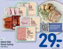 REMA 1000 Dansk kylling tilbud