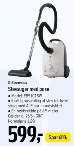 Føtex Støvsuger med pose tilbud